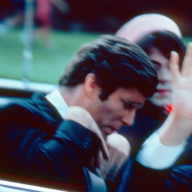 T. R. Uthco & Ant Farm, Eternal Frame, 1975, Dallas, photographies du tournage, archives Doug Hall