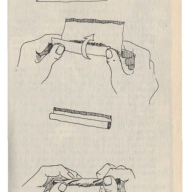 Dessin tiré d'Abbie Hoffmann, How to Steel a Book (1971)