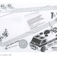 Ant Farm, dessin Media Van, 1971, source. Lewallen & al 2004