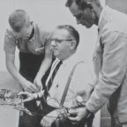 Stanley Milgram Photographie prise lors de l'Obedience To Authority 1961-1963