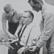 Stanley Milgram Photographie prise lors de l'Obedience To Authority 1961-1963