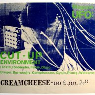 Affiche de la soirée de performance organisée au Creamcheese