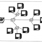 Dessin réalisé par Videofreex pour The Spaghetti City Video Manual (1973)