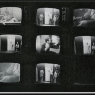 Frank Gillette & Ira Schneider, Wipe Cycle, 1969, installation multimédia, Howard Wise Gallery, exposition: TV as a Creative Medium